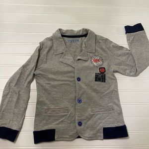 Guess knit cardigan with appliqués